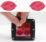 Lamin-X Pink Lamin-X Audi A6 (01-04) Fog Light Covers A116P