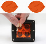 Lamin-X Amber Lamin-X  Headlight Covers - Audi / A6 (01-04) A124A