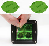 Lamin-X Green Lamin-X  Headlight Covers - Audi / A6 (01-04) A124GR