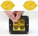 Lamin-X Yellow Lamin-X  Headlight Covers - Audi / A6 (01-04) A124Y