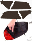 Lamin-X Charcoal Lamin-X  Tail Light Covers - Audi / Q3 (15-18) A226C