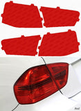 Lamin-X Red Lamin-X  Rear Bumper Guard - Audi / Q3 (19-  ) A236R