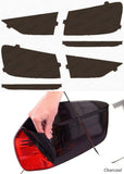 Lamin-X Charcoal Lamin-X  Rear Marker Covers - Audi / Q3 (19-  ) A237C