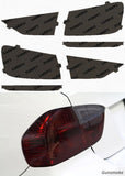 Lamin-X Gunsmoke Lamin-X  Rear Marker Covers - Audi / Q3 (19-  ) A237G