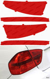 Lamin-X Red Lamin-X  Door Handle Cup Paint Protection - Audi / Q5 (09-17) A246R