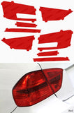 Lamin-X Red Lamin-X  Headlight Covers - Audi / Q5 (13-17) A254R