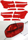 Lamin-X Red Lamin-X  Front Bumper Paint Protection - Audi / Q5 (18-20) A261R