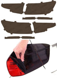 Lamin-X Charcoal Lamin-X Audi A4 Sedan (20-  ) Tail Light Covers A266C