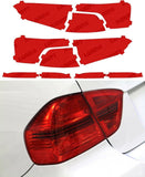 Lamin-X Red Lamin-X  Rear Marker Covers - Audi / Q5 (2021+ ) A272R