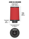 AEM AEM DryFlow Air Filter AIR FILTER KIT 2.5in X 9in DRYFLOW 21-2019DK