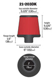 AEM AEM 3 inch Short Neck 5 inch Element Filter Replacement 21-203DK