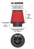 AEM AEM 6 inch Short Neck 5 inch Element Filter Replacement 21-209EDK