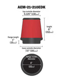 AEM AEM Dryflow 6in. X 6in. Round Tapered Air Filter 21-210EDK