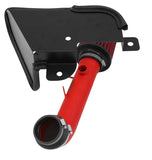 AEM AEM 2015 Volkswagen Golf GTI 2.0L Cold Air Intake System Wrinkle Red 21-746WR