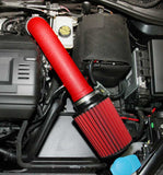 AEM AEM 2015 Volkswagen Golf GTI 2.0L Cold Air Intake System Wrinkle Red 21-746WR