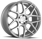 Aodhan 20x10.5 et35 / 5x112 / cb66.6 Aodhan AFF2 20" 5x112 Gloss Silver Machined Face AFF220105511235SMF