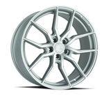 Aodhan 20x9 et32 / 5x114.3 / cb73.1 Aodhan AFF1  20" 5x114.3 Gloss Silver Machined Face AFF12090511432SMF