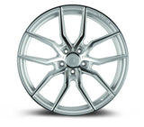Aodhan Aodhan AFF1  20" 5x114.3 Gloss Silver Machined Face
