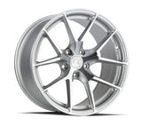 Aodhan 18x8.5 et35 / 5x114.3 / cb73.1 Aodhan AFF7  18" 5x114.3 Gloss Silver Machined Face AFF71885511435SMF