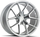 Aodhan 20x10.5 et30 / 5x112 / cb66.6 Aodhan AFF7  20" 5x112 Gloss Silver Machined Face AFF720105511235SMF
