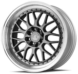 Aodhan 17x8 et35 / 5x100 / 5x114.3 / cb73.1 Aodhan AH02 17" 5x100/114.3 Hyper Black w/ Machined Lip AH021780510011435HB