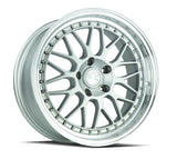 Aodhan Aodhan AH02 18" 5x100 Silver w/ Machined Lip