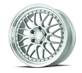 Aodhan Aodhan AH02 18" 5x100 Silver w/ Machined Lip