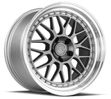 Aodhan 18x9.5 et35 / 5x120 / cb72.6 Aodhan AH02 18" 5x120 Hyper Black w/ Machined Lip AH021895512035HB