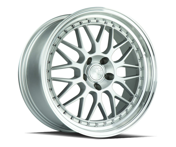 Aodhan Aodhan AH02 18" 5x114.3 Silver w/ Machined Lip