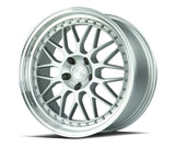 Aodhan Aodhan AH02 18" 5x114.3 Silver w/ Machined Lip