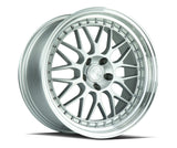 Aodhan 19x9.5 et12 / 5x114.3 / cb73.1 Aodhan AH02 19" 5x114.3 Silver w/ Machined Lip AH0219955114312SML