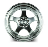 Aodhan 17x9 et25 / 5x100 / 5x114.3 / cb73.1 Aodhan AH03 17" 5x100/114.3 Silver Machined Face And Lip AH0317905100114325SMF