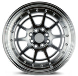 Aodhan 16x8 et15 / 4x100 / 4x114.3 / cb73.1 Aodhan AH04 16" 4x100/114.3 Silver Machined Face And Lip AH0416804100114315SML