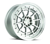 Aodhan 17x9 et25 / 5x100 / 5x114.3 / cb73.1 Aodhan AH04 17" 5x100/114.3 Silver Machined Face And Lip AH0417905100114325SML