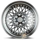 Aodhan 15x8 et20 / 4x100 / 4x114.3 / cb73.1 Aodhan AH05 15" 4x100/114.3 Silver Machined Face And Lip AH0515804100114320SMF