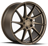 Aodhan 18x8.5 et35 / 5x112 / cb73.1 Aodhan AH09 18" 5x112 (Driver Side) Matte Bronze AH91885511235BZ_D