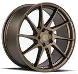 Aodhan 18x8.5 et35 / 5x108 / cb73.1 Aodhan AH09 18" 5x108 (Driver Side) Matte Bronze AH91885510835BZ_D
