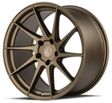 Aodhan 18x9.5 et35 / 5x112 / cb73.1 Aodhan AH09 18" 5x112 (Passenger Side) Matte Bronze AH91895511235BZ_P