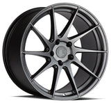 Aodhan 18x9.5 et35 / 5x112 / cb73.1 Aodhan AH09 18" 5x112 (Driver Side) Hyper Black AH91895511235HB_D