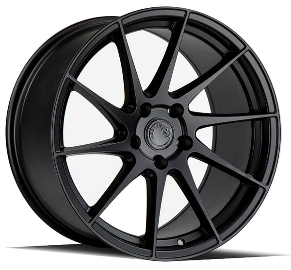 Aodhan 18x8.5 et35 / 5x108 / cb73.1 Aodhan AH09 18" 5x108 (Driver Side) Matte Black AH91885510835MB_D
