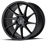 Aodhan 18x8.5 et35 / 5x114.3 / cb73.1 Aodhan AH09 18" 5x114.3 (Passenger Side) Matte Black AH91885511435MB_P