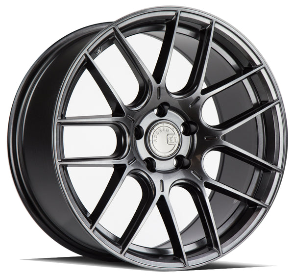 Aodhan 18x8.5 et35 / 5x120 / cb72.6 Aodhan AH-X 18" 5x120  Hyper Black AHX1885512035HB