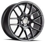 Aodhan 18x8.5 et35 / 5x112 / cb73.1 Aodhan AH-X 18" 5x112  Hyper Black AHX1885511235HB