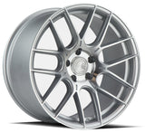 Aodhan 18x9.5 et35 / 5x114.3 / cb73.1 Aodhan AH-X 18" 5x114.3  Gloss Silver Machined Face AHX1895511435SMF