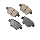 Akebono Rear Euro Ceramic Brake Pad Set | EUR1456