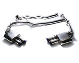 Armytrix Stainless Steel Valvetronic Catback Exhaust System Quad Blue Coated Tips Audi A4 | A5 B8 08-17 | AUB84-QS11B