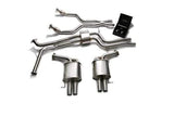 Armytrix Stainless Steel Valvetronic Catback Exhaust System Audi RS6 | RS7 C7 4.0 TFSI V8 14-18 | AUC7R-C