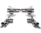 Armytrix Titanium Valvetronic Exhaust System Audi R8 V8 4.2L FSI 08-13 | AUR81-C