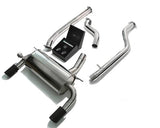 Armytrix Stainless Steel Valvetronic Catback Exhaust System Dual Chrome Silver Tips BMW 3-Series | 4-Series F3x 17+ | BF32B-DS11C