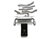 Armytrix Stainless Steel Valvetronic Exhaust System Dual Chrome Tips BMW M140i | M240i F2X 17-18 | BMF2B-DS11C